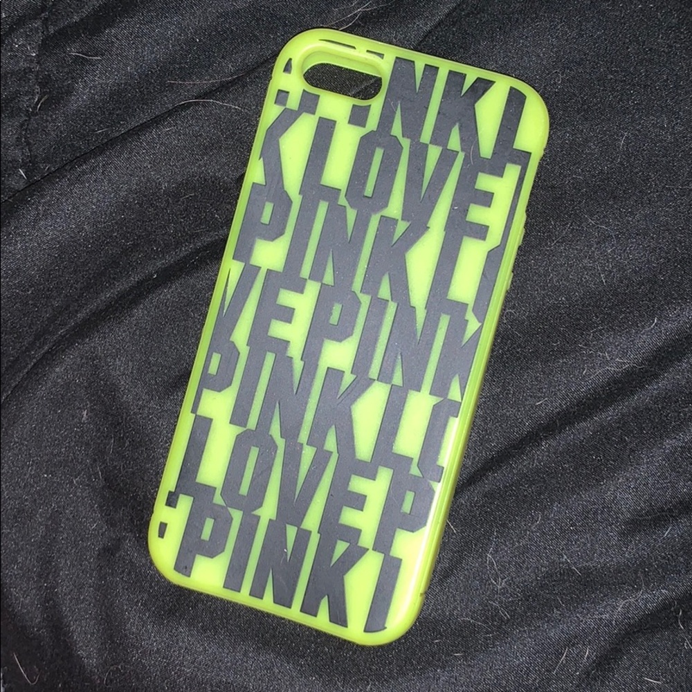 IPhone 5 Victoria’s Secret PINK case.